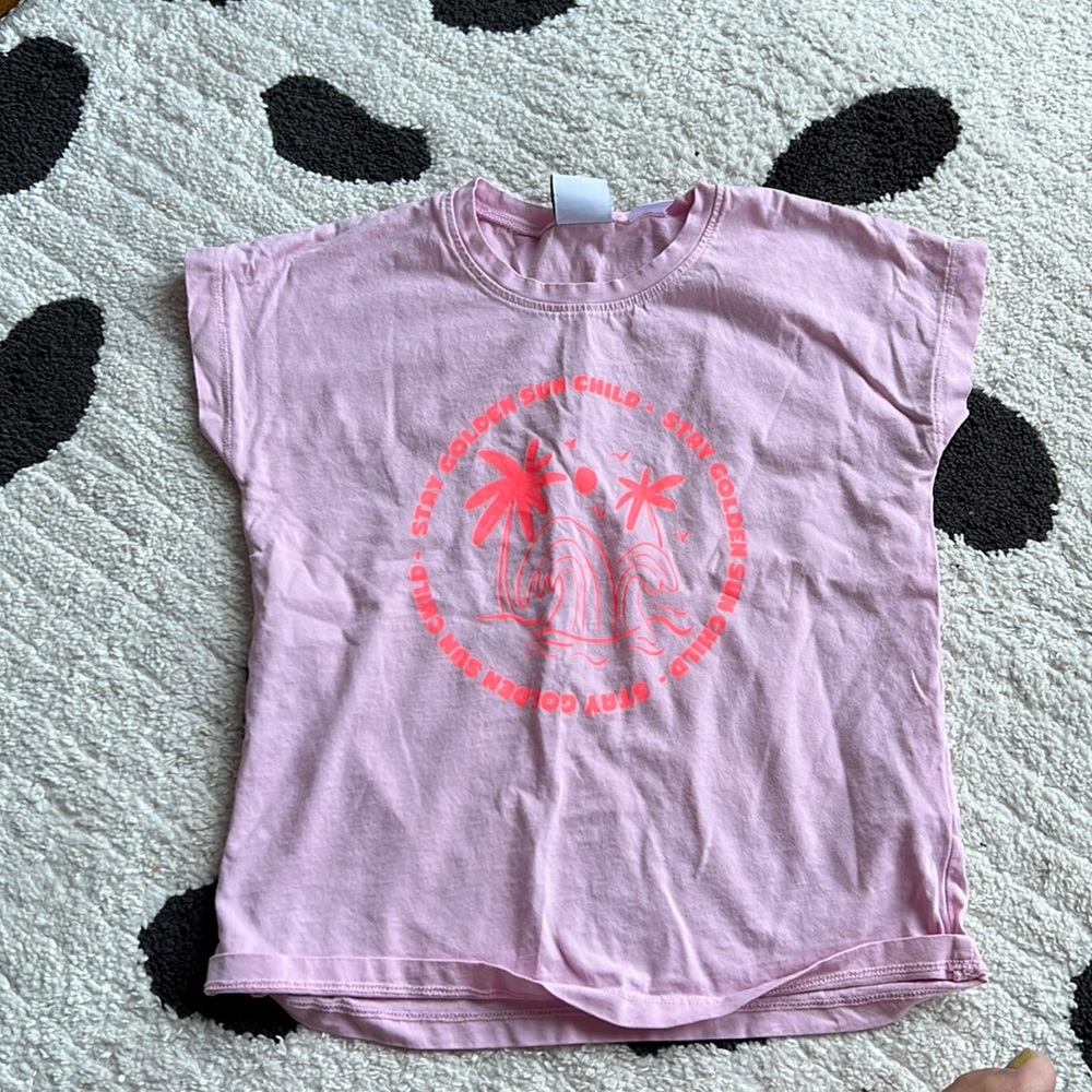 Zara pink tshirt 4-5T